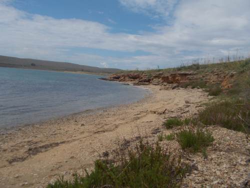 einsamer strand