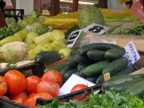 Markt in Altstadt Zadar